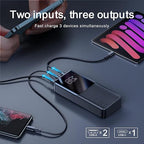 جوي روم باور بانك JR-QP192 20000mAh 22.5W  مع شاشة  LCD - اسود