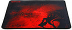 Redragon P016 PISCES Gaming Mouse Pad – Dragon Silhouette Design, Black Stitched Edges, Non-Slip Rubber Base, Smooth Fabric Surface – Black/Red
