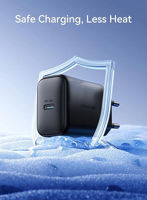 Joyroom JR-TCF20 20W USB-C PD Fast Wall Charger – Compact Travel Adapter