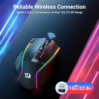 Redragon M915 SWAIN RGB Wireless Gaming Mouse 16000 DPI