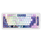 Redragon K681 ACG RGB Wireless Tri-Mode Gasket Hot-Swap Mechanical Gaming Keyboard – 75% Layout, Knob, Anime ACG Design, 2.4G + Bluetooth + Wired