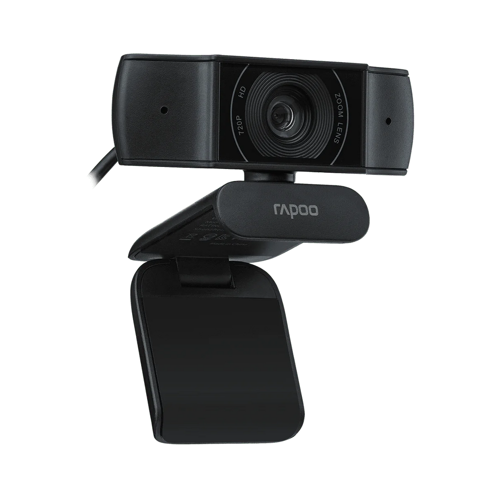Rapoo C200 HD 720P Web Camera with Noise-Canceling Microphone