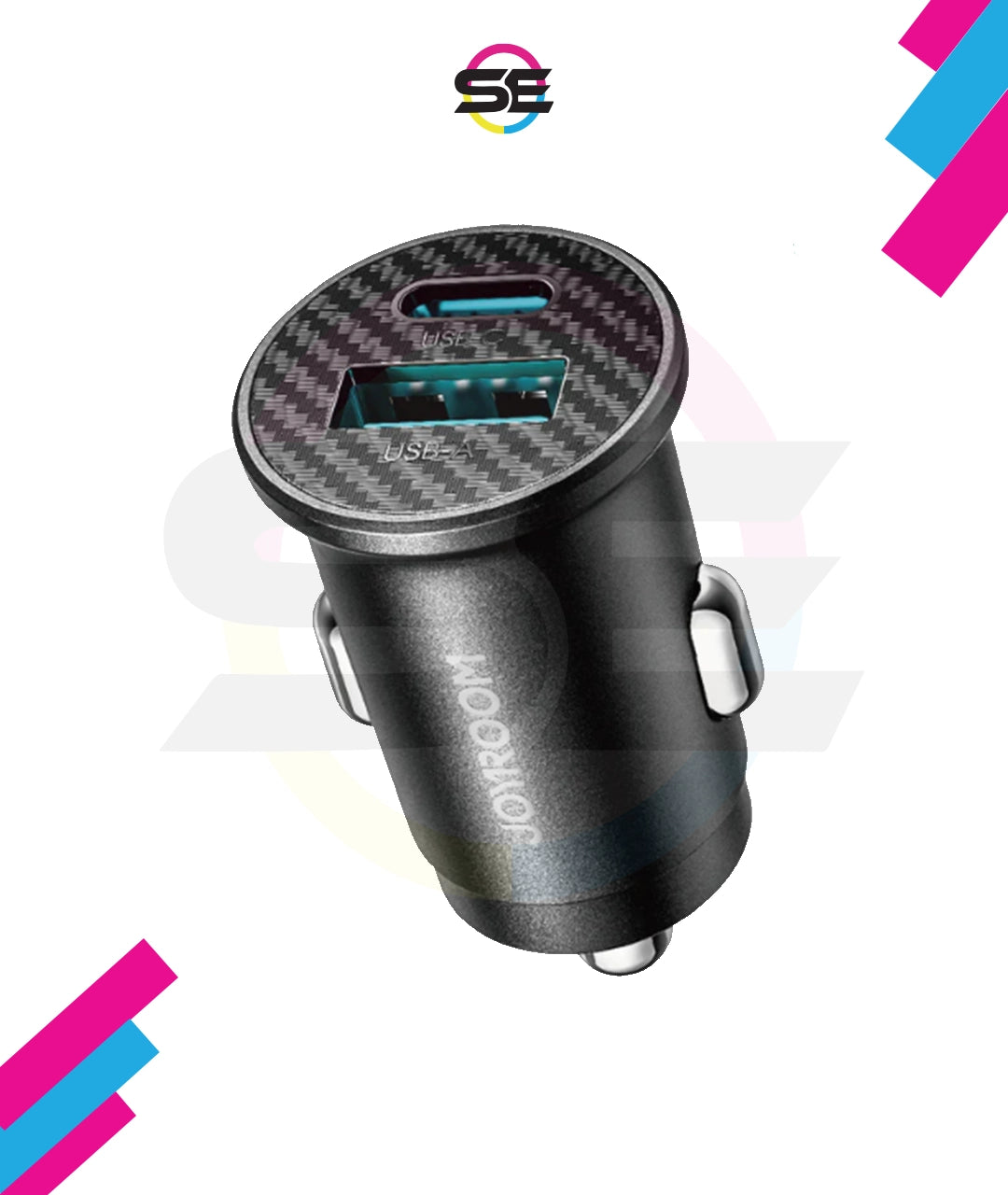 Joyroom JR-CCN16 15W Mini Car Charger QC & PD – Black