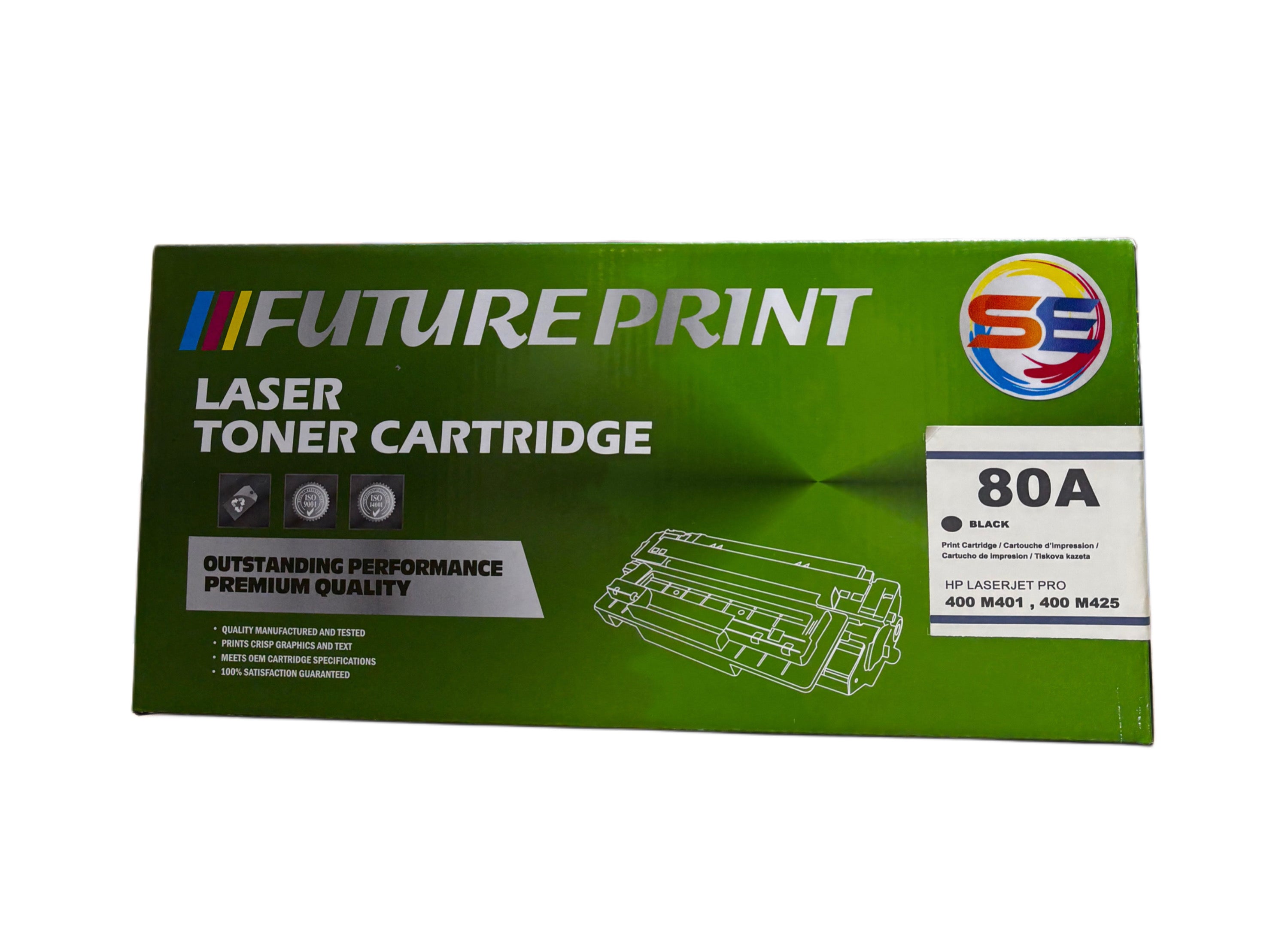 SE Toner 80A - خرطوشة حبر ليزر سوداء
