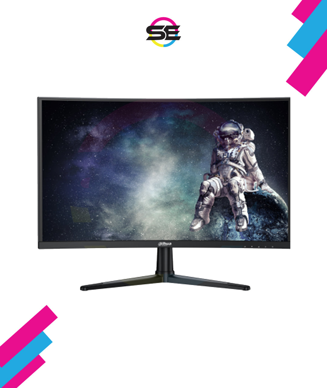 شاشة جيمنج داهوا (Dahua LM27-E240C) مقاس 27 بوصة، دقة FHD، شاشة منحنية، بتردد 240 هيرتز. 