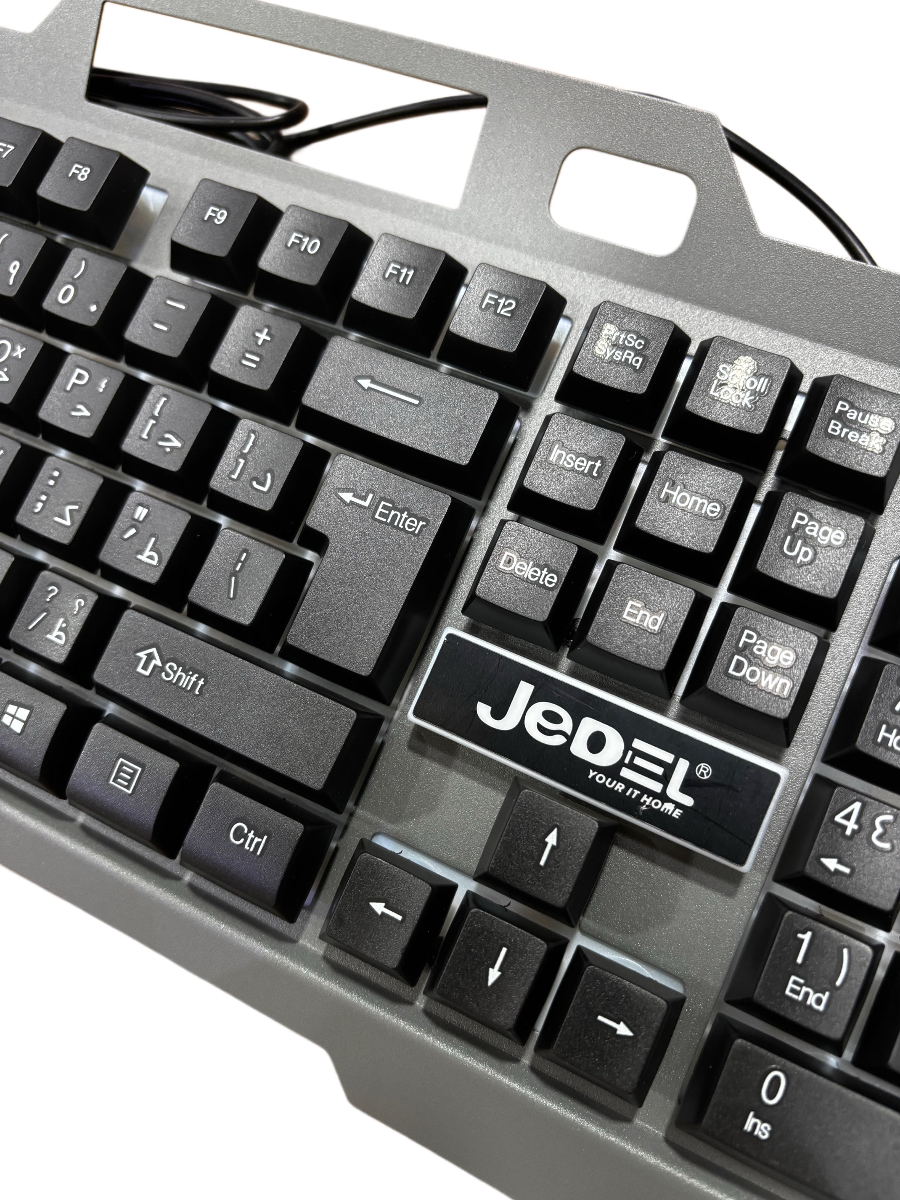 لوحة مفاتيح الألعاب جيديل (Jedel K101) بإضاءة خلفية