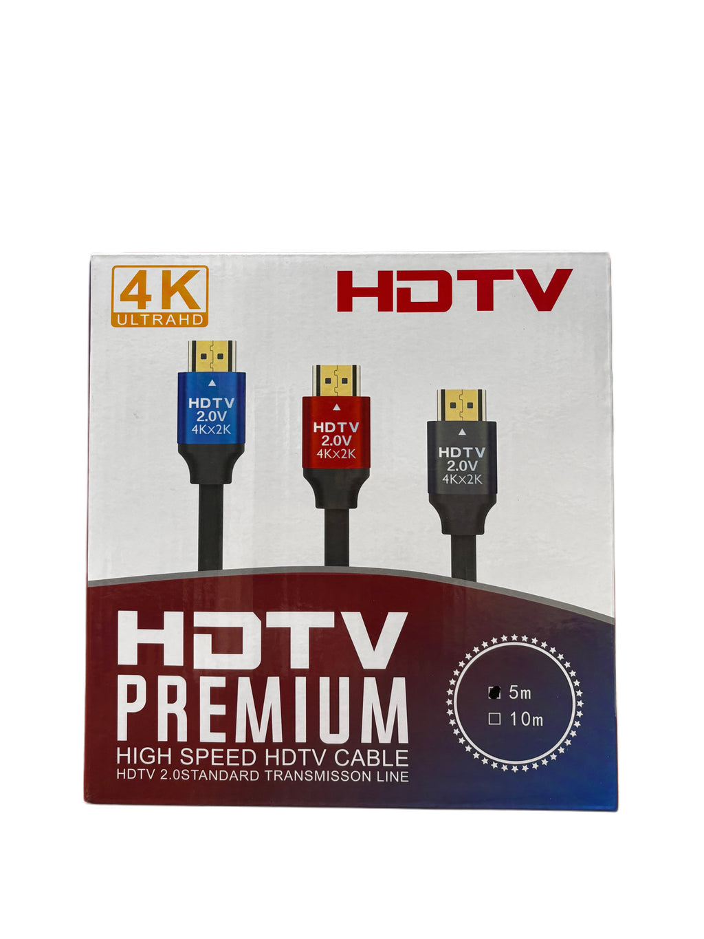 HDTV Premium High Speed Cable 4K - 5m
