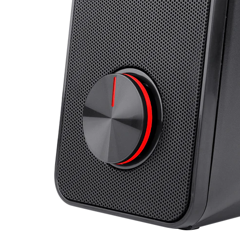 Redragon GS500 Stentor Stereo Gaming Speakers – Red LED Backlight Volume Control