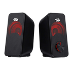 Redragon GS500 Stentor Stereo Gaming Speakers – Red LED Backlight Volume Control