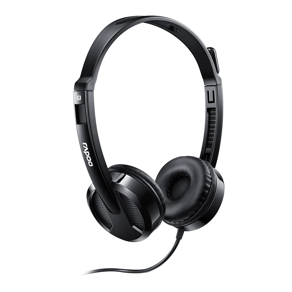Rapoo H120 Wired USB Stereo Headset with Noise-Reduction Mic