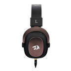 Redragon H510 ZEUS Wired Gaming Headset – 7.1 Surround Sound, 53mm Drivers, Memory Foam Ear Pads, Detachable Boom Mic, In-Line Control, Gold-Plated 3.5mm – Black/Red