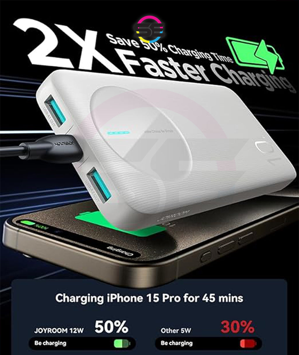 Joyroom JR-PBF12 2.4A 10000mAh LED Power Bank