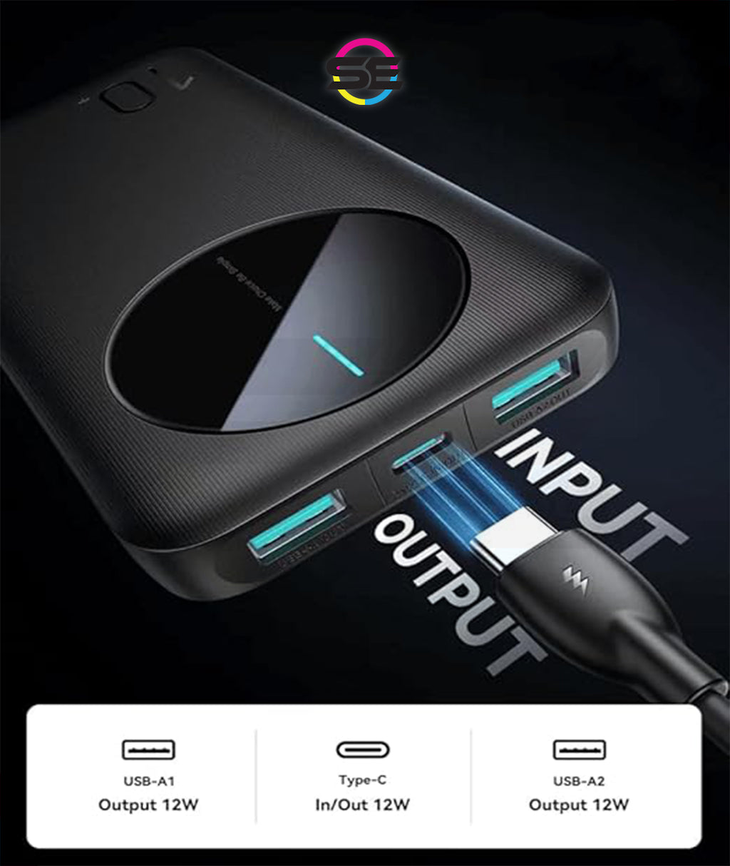 Joyroom JR-PBF12 2.4A 10000mAh LED Power Bank