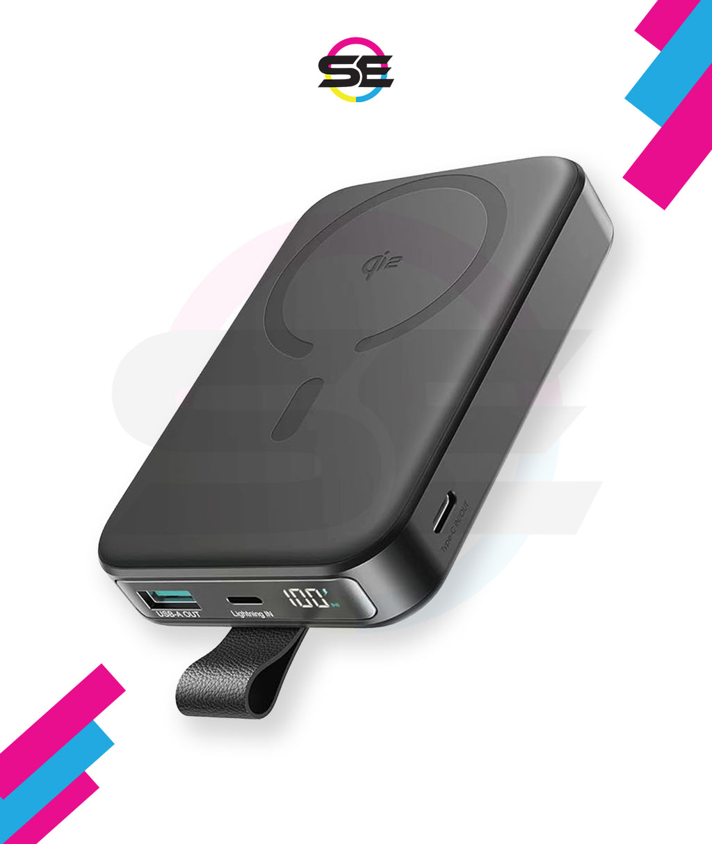 Joyroom JR-PBM11 10000mAh Qi2 Magnetic Wireless Power Bank – Black