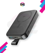 Joyroom JR-PBM11 10000mAh Qi2 Magnetic Wireless Power Bank – Black