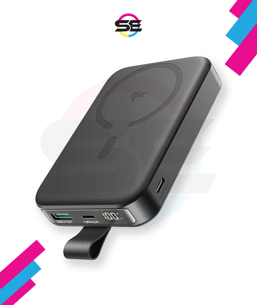 Joyroom JR-PBM11 10000mAh Qi2 Magnetic Wireless Power Bank – Black
