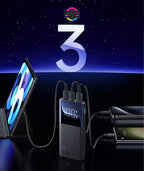 Joyroom JR-QP191 22.5W 10000mAh Power Bank with Digital Display – Black