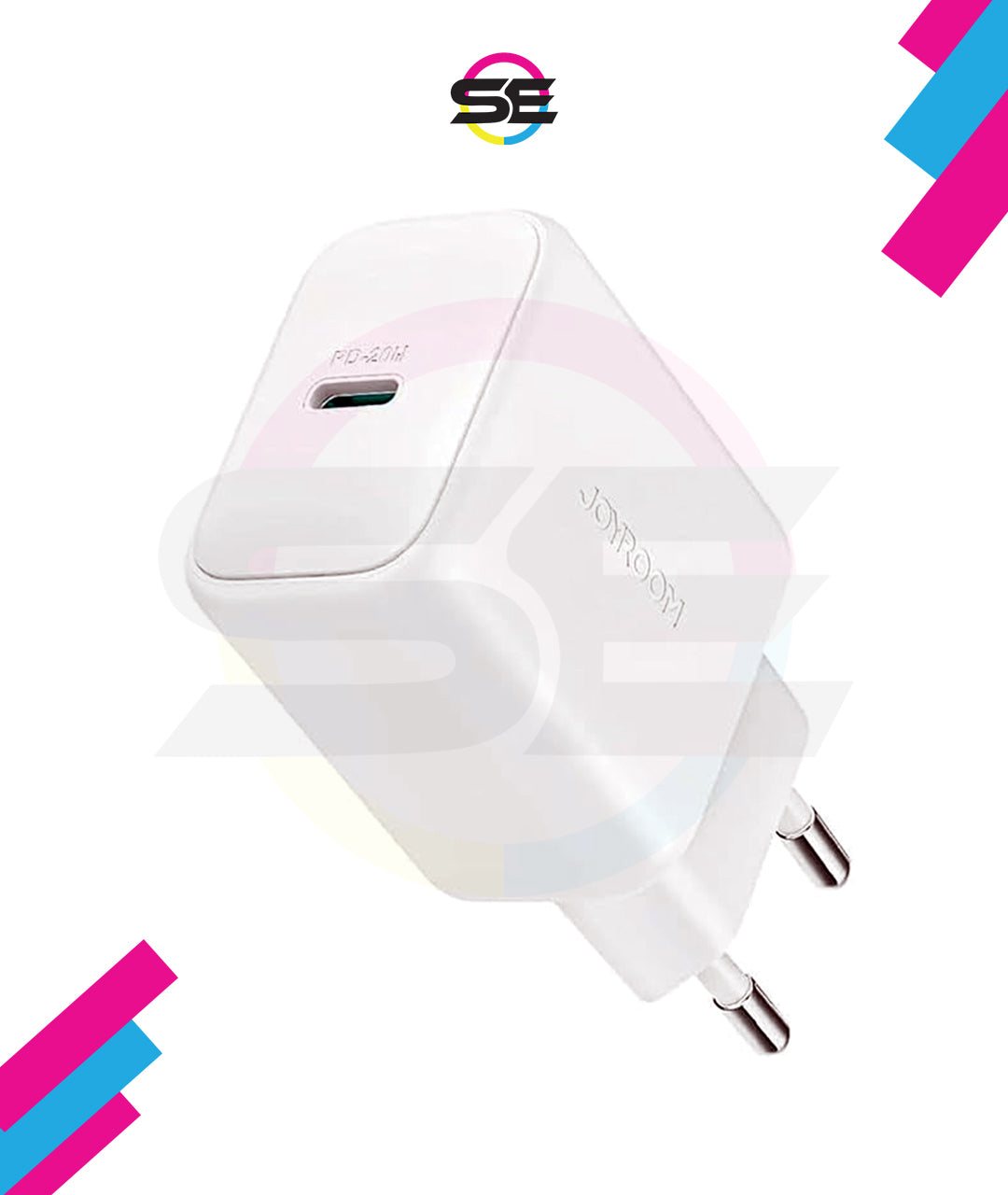 Joyroom JR-TCF20 20W USB-C PD Fast Wall Charger – Compact Travel Adapter