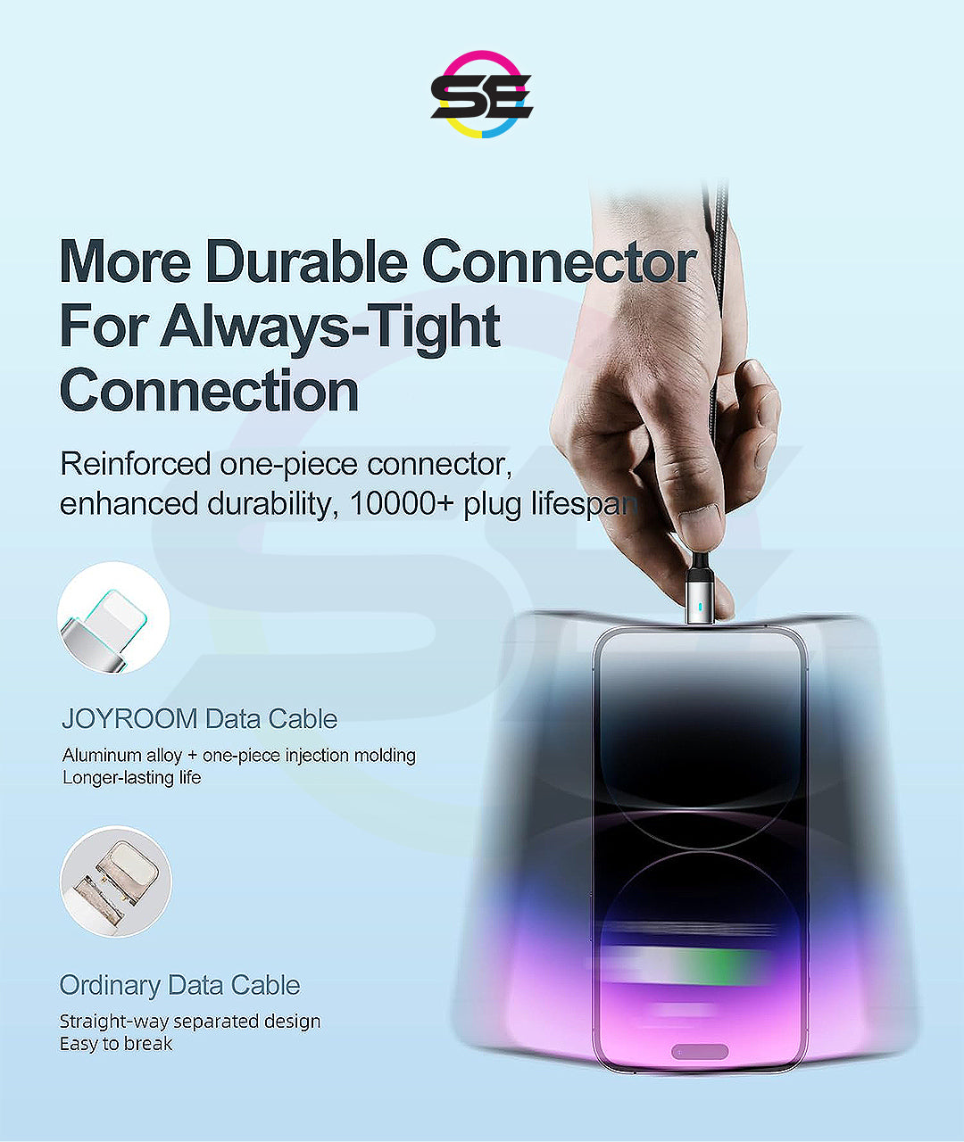 Joyroom S-A10 Extraordinary Series USB-A to Lightning Cable 3A 1.2m
