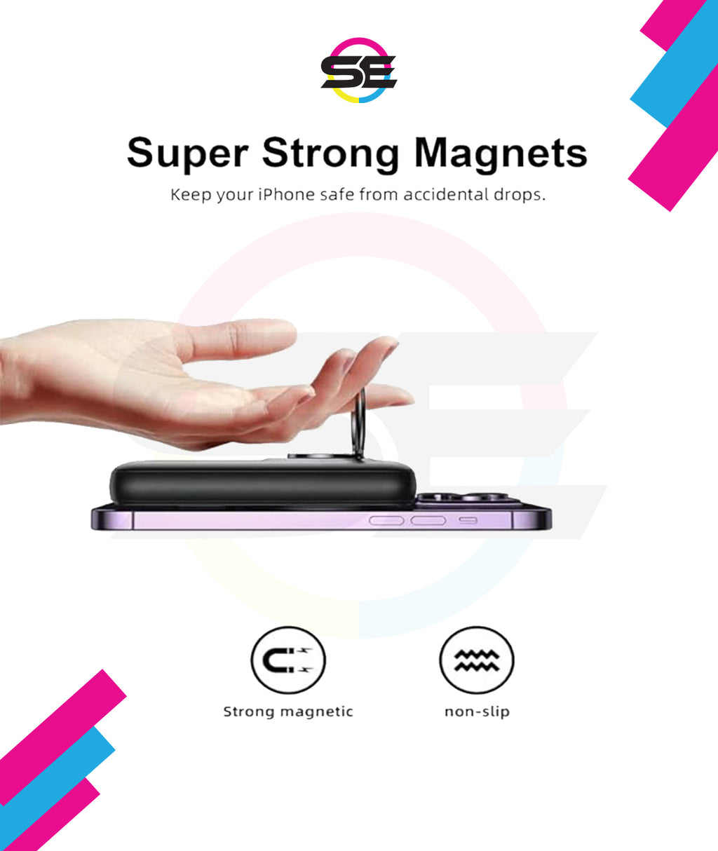 Joyroom W050 20W Magnetic Wireless Power Bank 10000mAh with Ring Holder