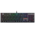 Redragon K535 APAS RGB Low Profile Wired Mechanical Gaming Keyboard – 104 Keys, Blue Switch, Macro – Black