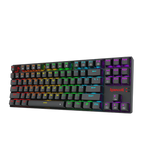 Redragon K552 KUMARA PRO RGB Wireless Mechanical Gaming Keyboard – 87 Keys TKL, Red Switch – Black