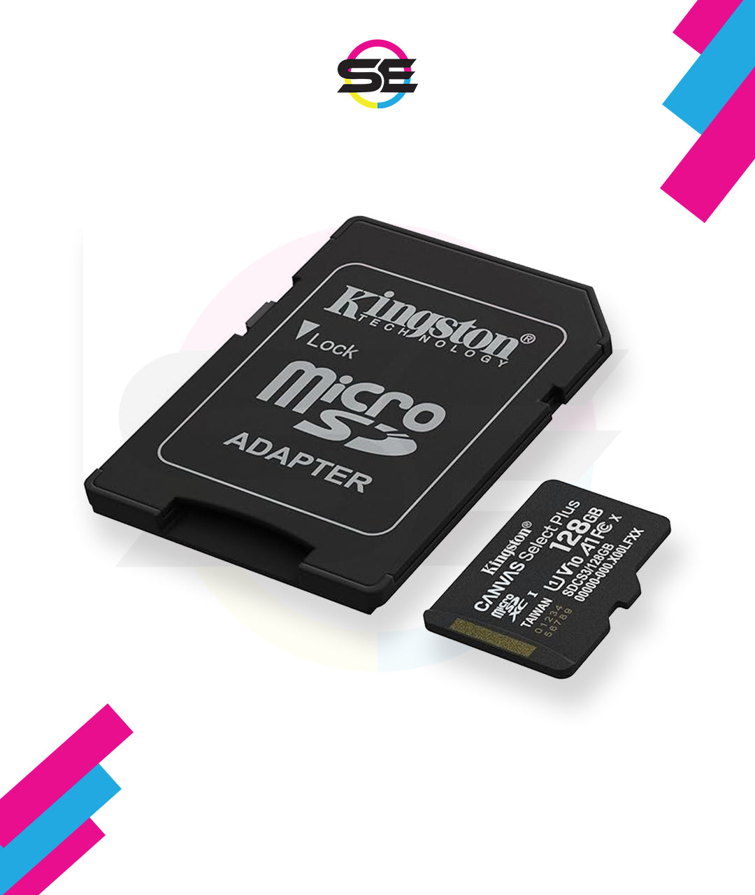 Kingston Canvas Select Plus microSD Memory Card 128GB