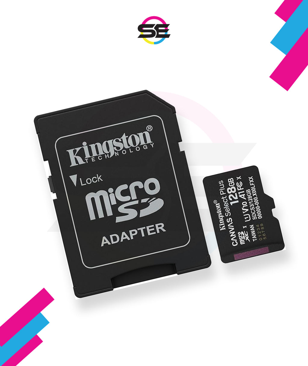Kingston Canvas Select Plus microSD Memory Card 128GB