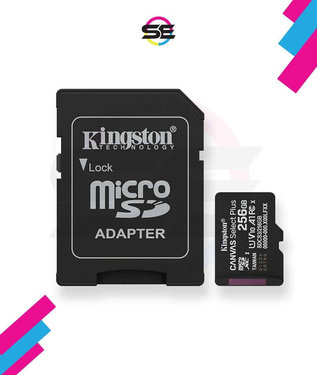 Kingston Canvas Select Plus microSD Memory Card 256GB