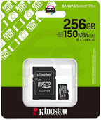 Kingston Canvas Select Plus microSD Memory Card 256GB