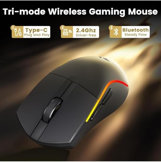 Redragon M816-STD Deicide Lite Tri-Mode Wireless Gaming Mouse