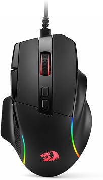 Redragon M925 Wired Gaming Mouse – 24,000 DPI 10 Programmable Buttons