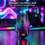 Redragon M925 Wired Gaming Mouse – 24,000 DPI 10 Programmable Buttons
