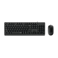 مجموعة رابو X130PRO من الفأرة البصرية واللوحة السلكية 1000DPI.
