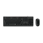 مجموعة رابو X130PRO من الفأرة البصرية واللوحة السلكية 1000DPI.