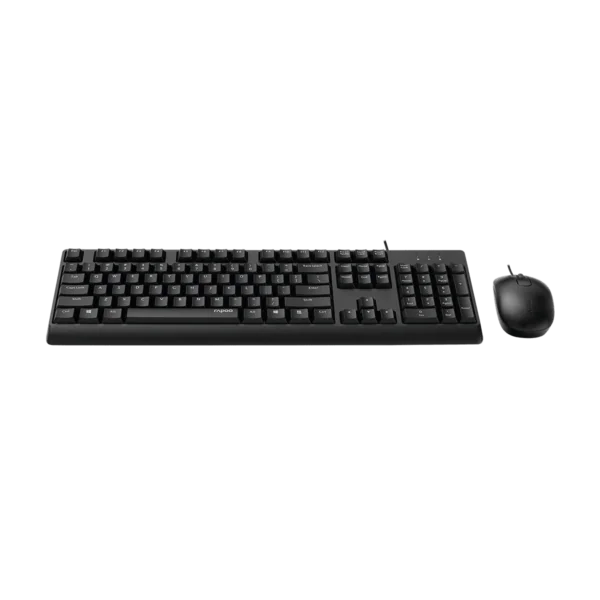 مجموعة رابو X130PRO من الفأرة البصرية واللوحة السلكية 1000DPI.