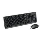 مجموعة رابو X130PRO من الفأرة البصرية واللوحة السلكية 1000DPI.
