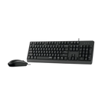 مجموعة رابو X130PRO من الفأرة البصرية واللوحة السلكية 1000DPI.
