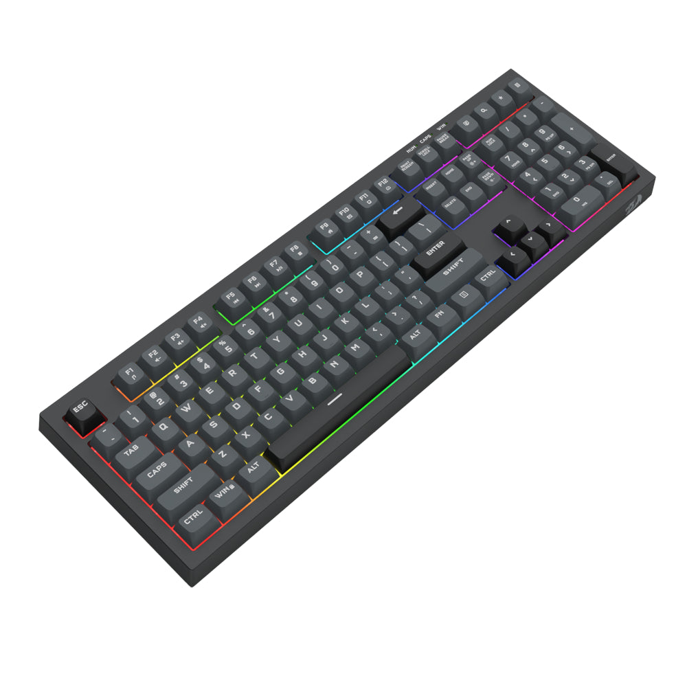 Redragon K518 CRUX RGB Wired Membrane Gaming Keyboard – 108 Keys
