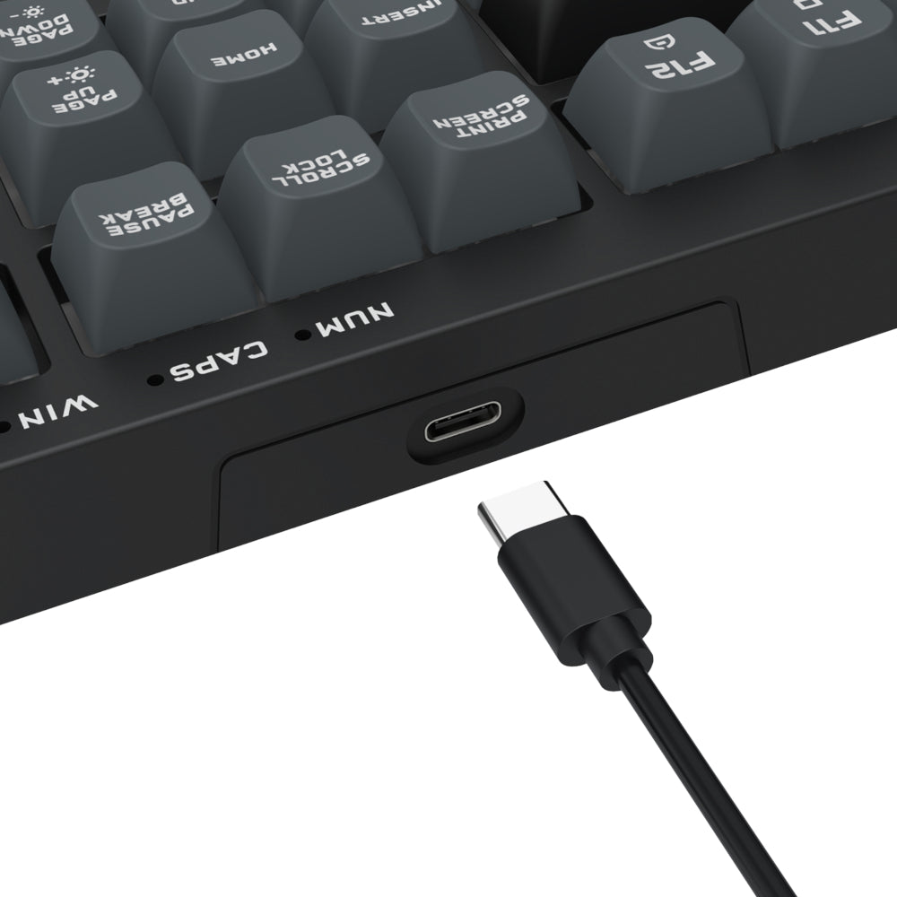 Redragon K518 CRUX RGB Wired Membrane Gaming Keyboard – 108 Keys