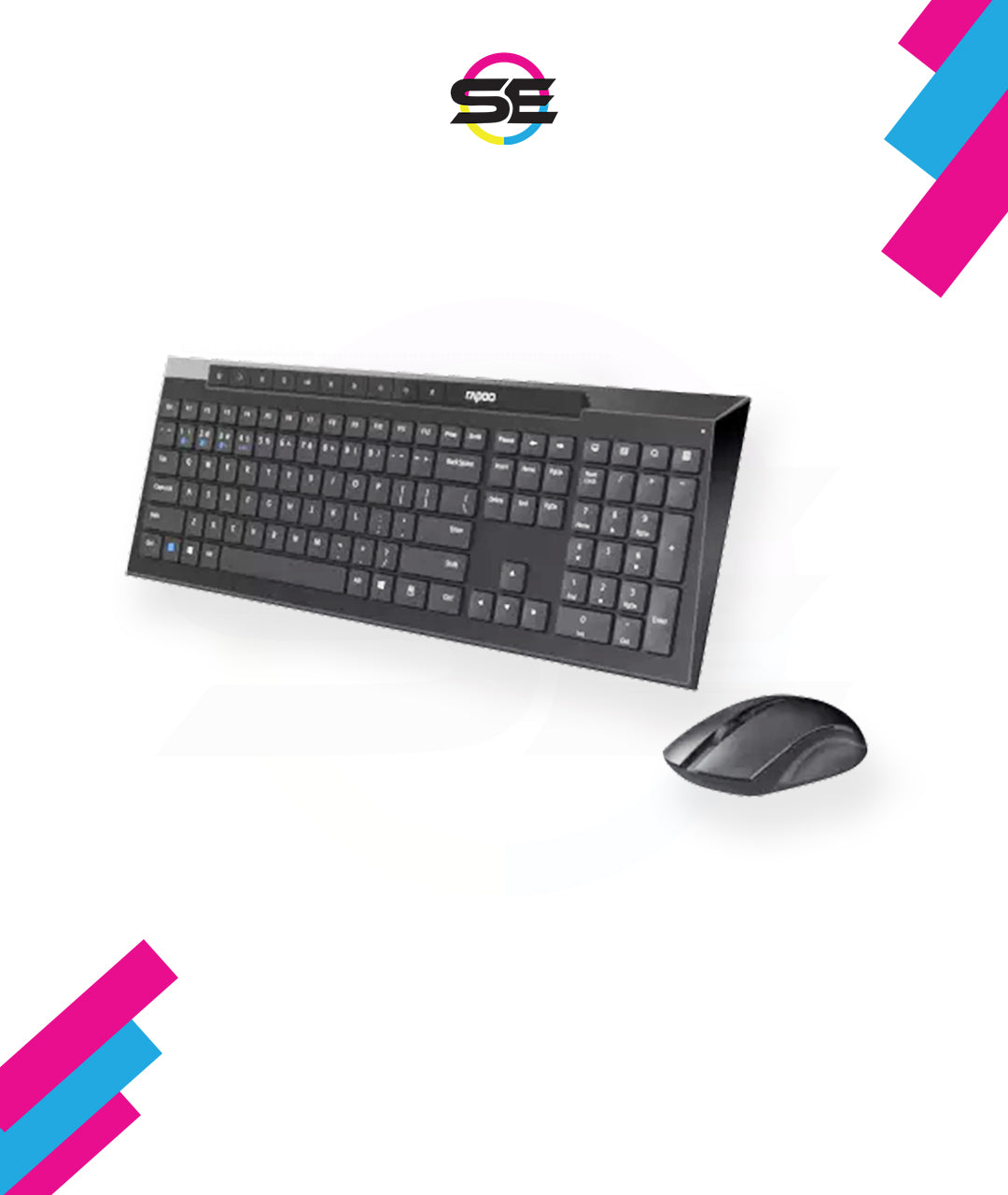 Rapoo 8210M Multi-mode Wireless Keyboard & Mouse Combo
