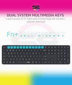 Rapoo 9560M Multi-mode Wireless Ultra-slim Keyboard & Mouse Combo