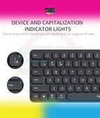 Rapoo 9560M Multi-mode Wireless Ultra-slim Keyboard & Mouse Combo