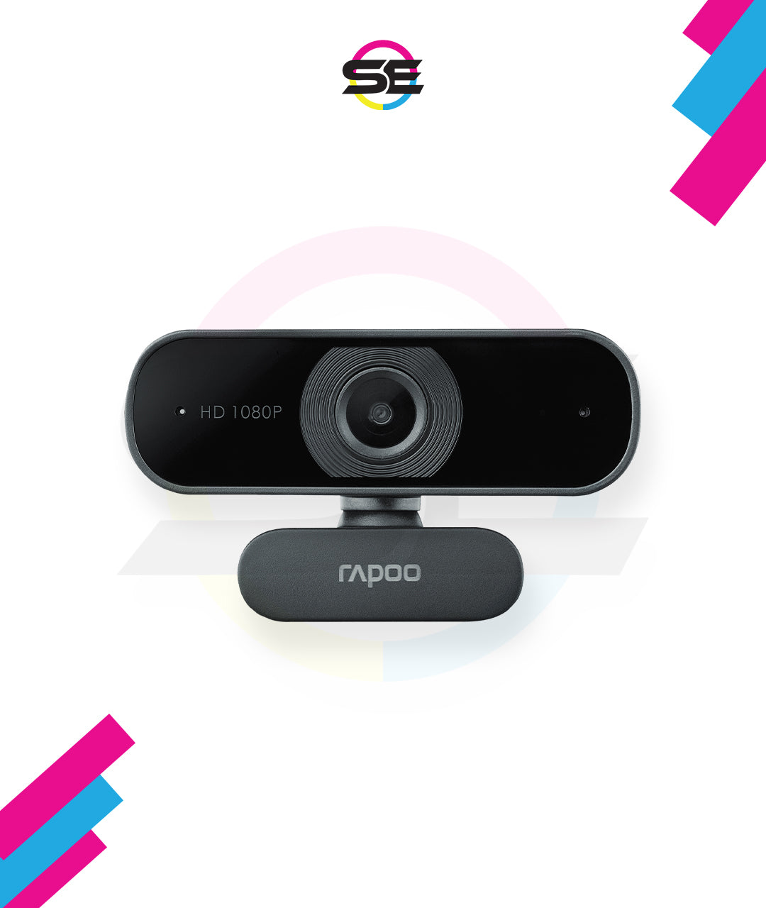 Rapoo C260 Full HD 1080P Web Camera with Noise-Canceling Microphone