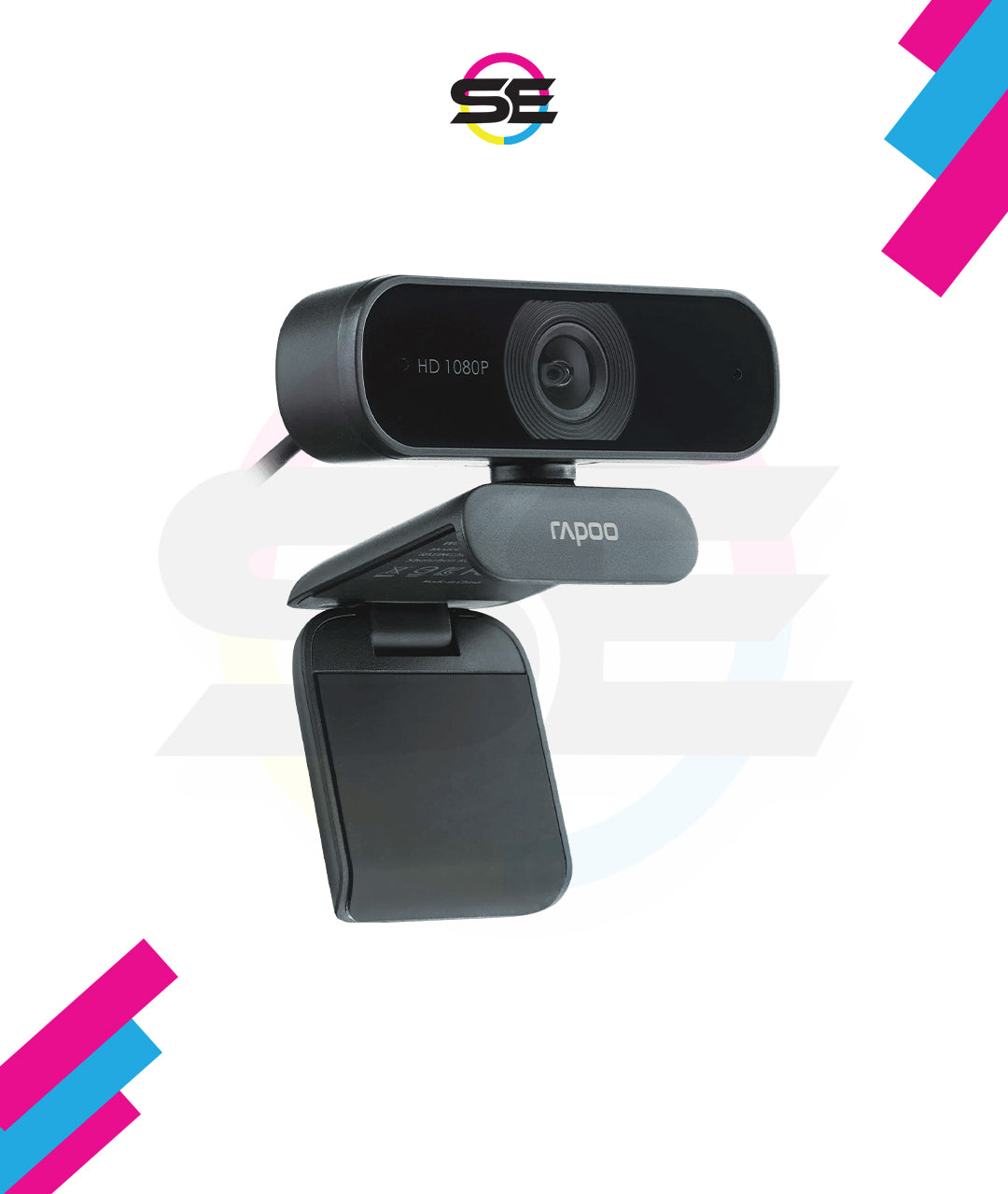 Rapoo C260 Full HD 1080P Web Camera with Noise-Canceling Microphone