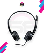 Rapoo H100 Wired Stereo Headset with Noise-Canceling Mic