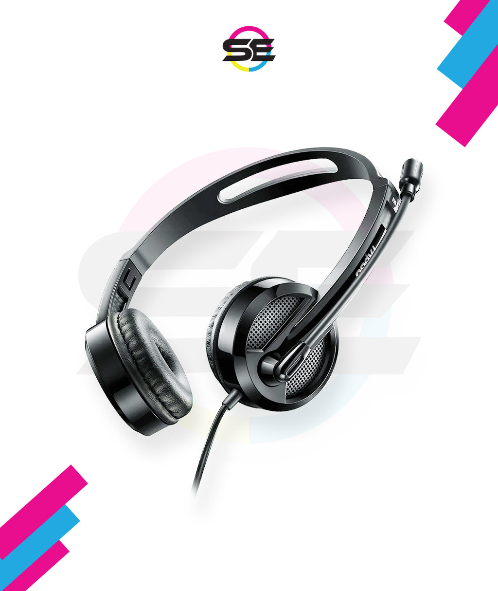 Rapoo H120 Wired USB Stereo Headset with Noise-Reduction Mic