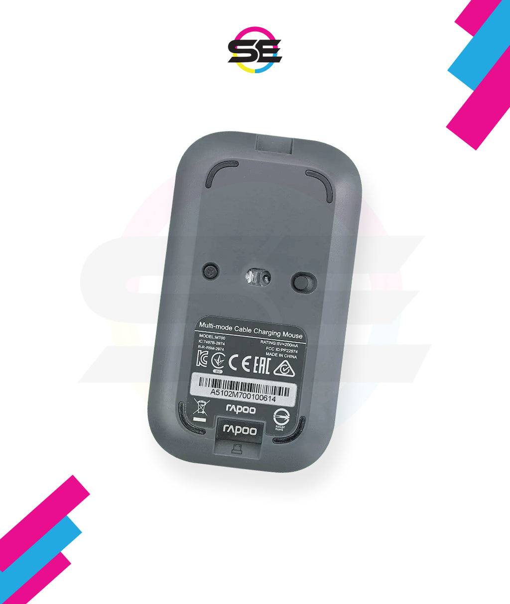 Rapoo M700 Multi-mode Wireless Optical Mouse - Rechargeable Silent