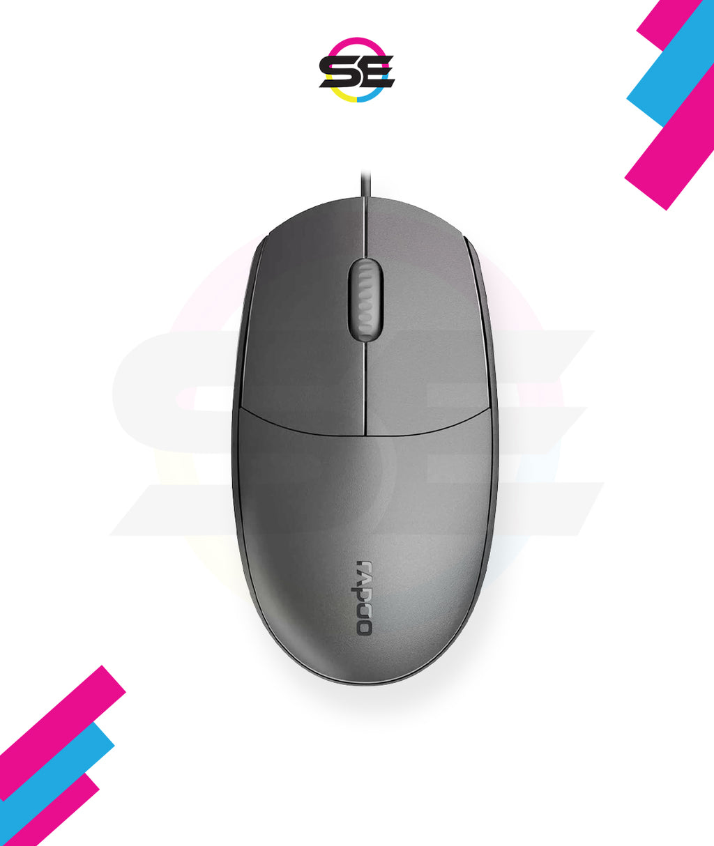 Rapoo N100C Optical Wired Mouse USB-C 1000DPI