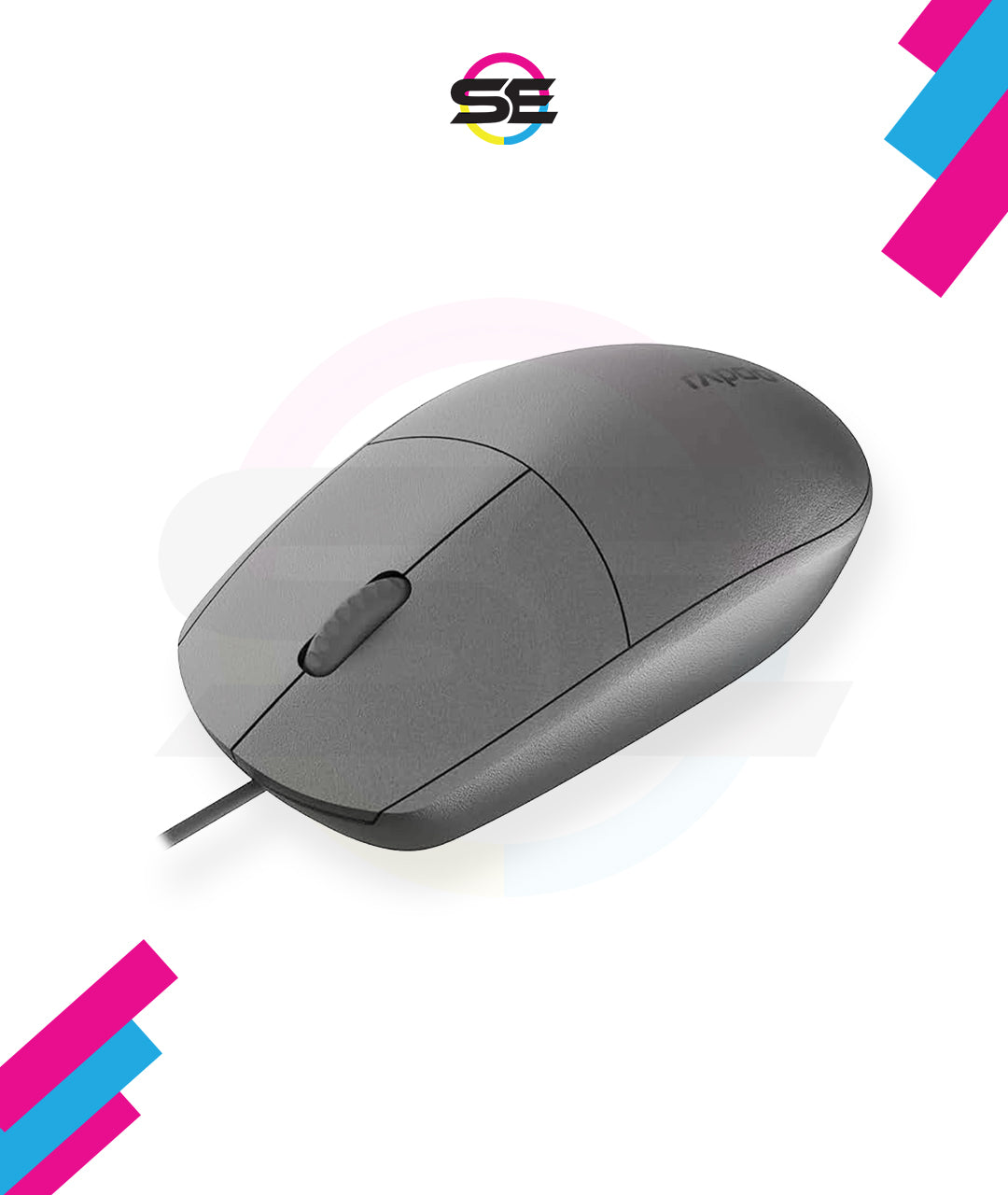 Rapoo N100C Optical Wired Mouse USB-C 1000DPI